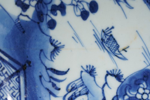 Chinese blue and white porcelain plates. 18th-19th century - Picture 9 of 24