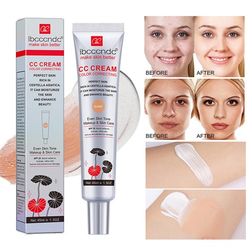 CC Isolation Cream Centella Asiatica Skin Color Correcting Brightening Natural - Picture 1 of 16