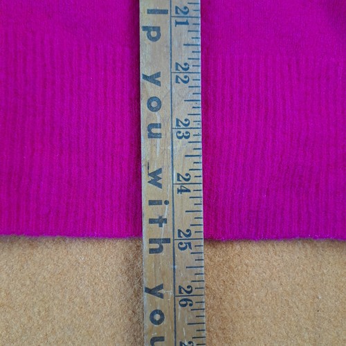 Country Road Sweater Womens Size XL Hot Pink Wool Nylon Button Front Cardigan - Picture 13 of 20