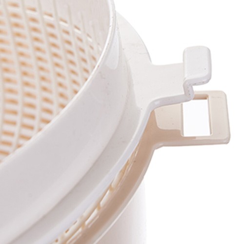 Salad Washing Bowl Self-Draining Strainer Bowl Plastic Colander Vegetable Washer - Picture 3 of 12