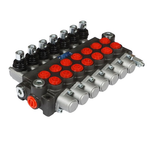 Hydraulic Directional Control Valve 13 GPM 7 Spool 3600 PSI SAE Interface - Picture 3 of 8