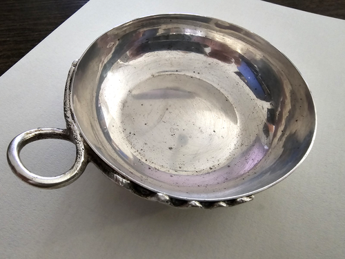 Ilias Lalaounis Vintage 1970s Silver 900 Tastevin Wine Tasting Cup. - Picture 13 of 13