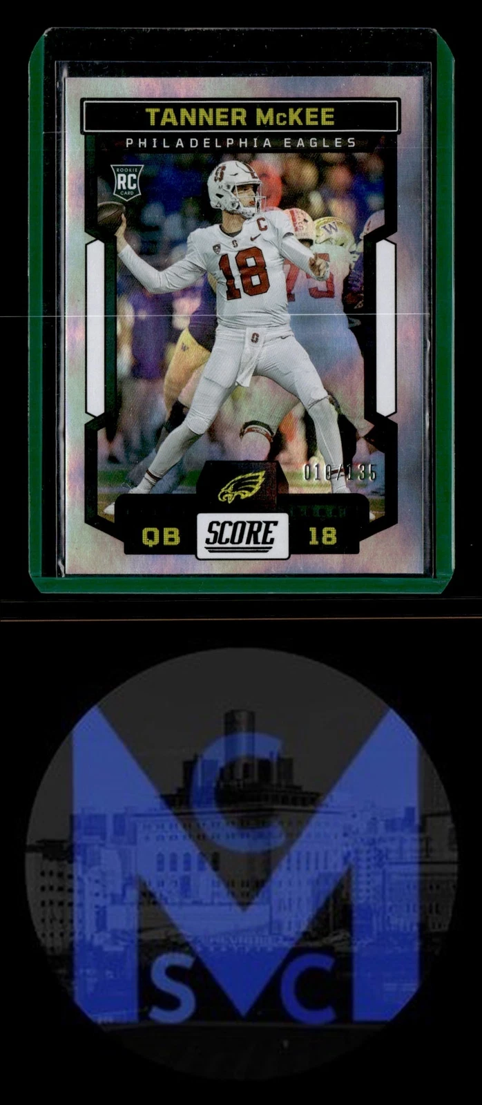 Tanner Mckee trading card