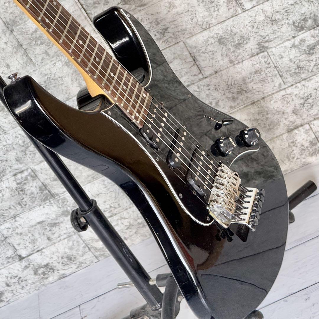 YAMAHA スーパー・ストラトスタイル RGZ321P Yamaha RGZ321P Electric Guitar Black Used From Japan with