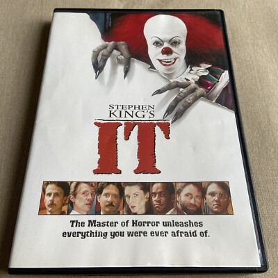 Stephen King's It (DVD 1990) Cult Clown Horror Tommy Lee Wallace Harry Anderson