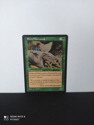 Elven Warhounds / Kriegshunde der Elfen - MTG Magic