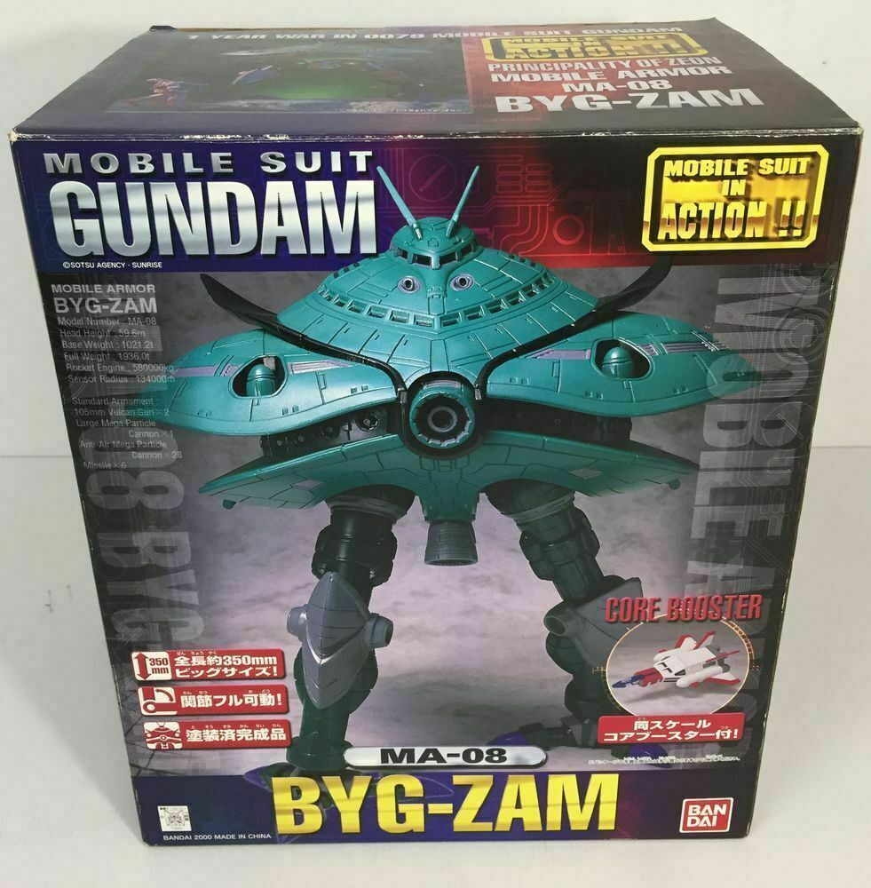 Mobile Suit In Action BYG-ZAM MA-08 Big size 350mm Gundam Bandai