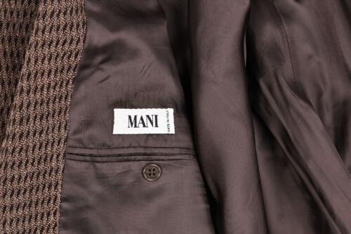 VTG MANI by Giorgio Armani Men’s 44R Wool Diamond Blazer Sport Coat - Picture 5 of 15