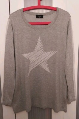 Gina Benotti Pullover Gr. 44/L NEU Grau