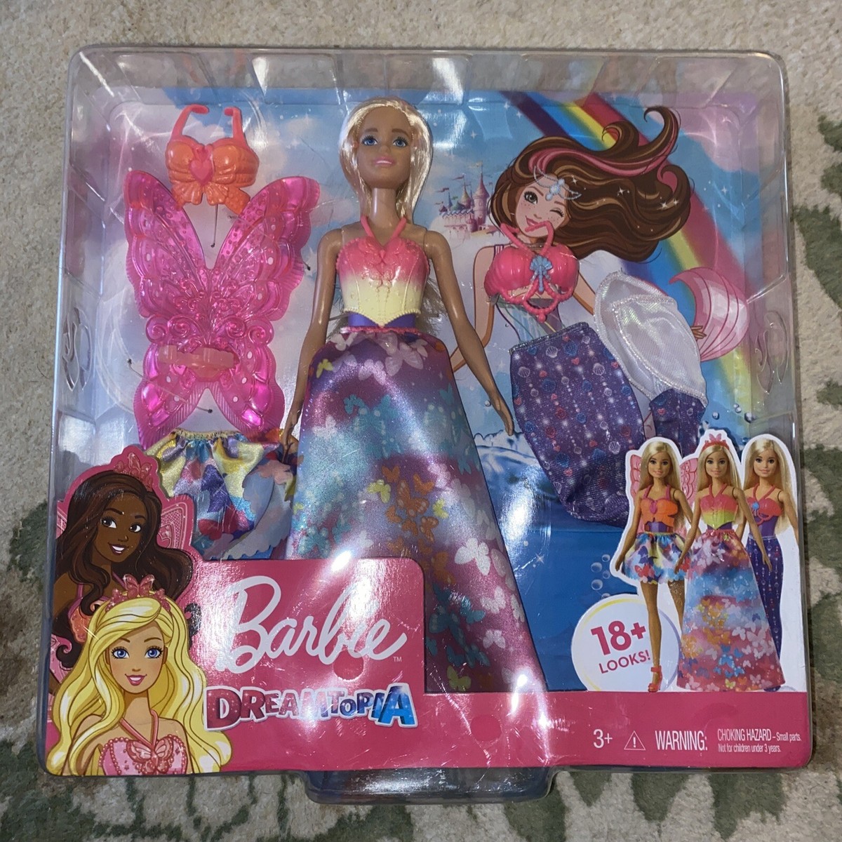 Barbie Dreamtopia Dress Up Doll Gift Set 12 Inch Blonde with Princess