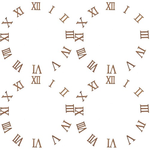 12pcs Ersatz Reparatur DIY Uhr Reparatur Anzahl Uhr Römischen Ziffern - Zdjęcie 3 z 12