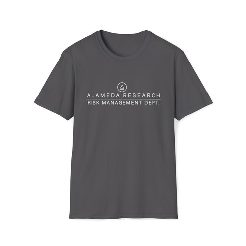 Alameda Research Risk Management Dept. Crewneck T-Shirt, Crypto, FTX, SBF Fraud - Picture 3 of 50