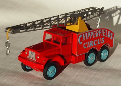 Crane Truck Chipperfields Circus Corgi Major 1121  mit original Schachtel