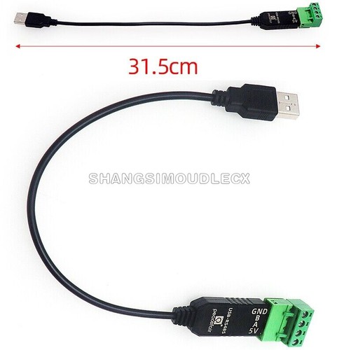 30CM USB Extension Cable Interface Setting Serial Port RS485 to USB Converter - Picture 4 of 5