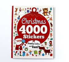 Christmas 4000 Stickers Frosty, Festive and Fun Sticker Book NEW