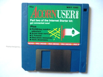 78517 Acorn User Disc Internet Starter Kit Part Two - BBC Micro (1995) Mai 1995