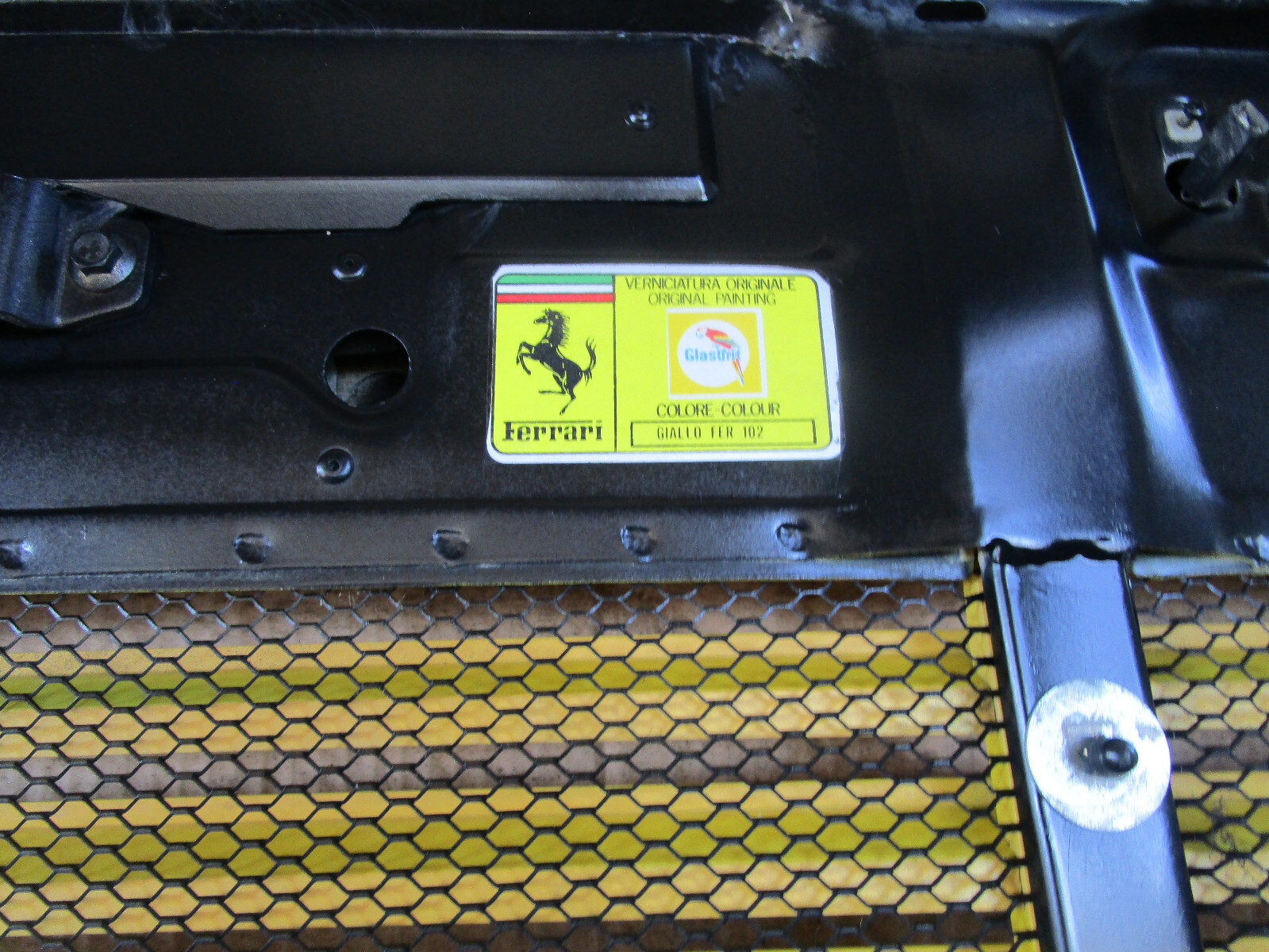 Ferrari 348 Spider - Rear Engine Lid & Grille - P/N 63669100 - 63668300