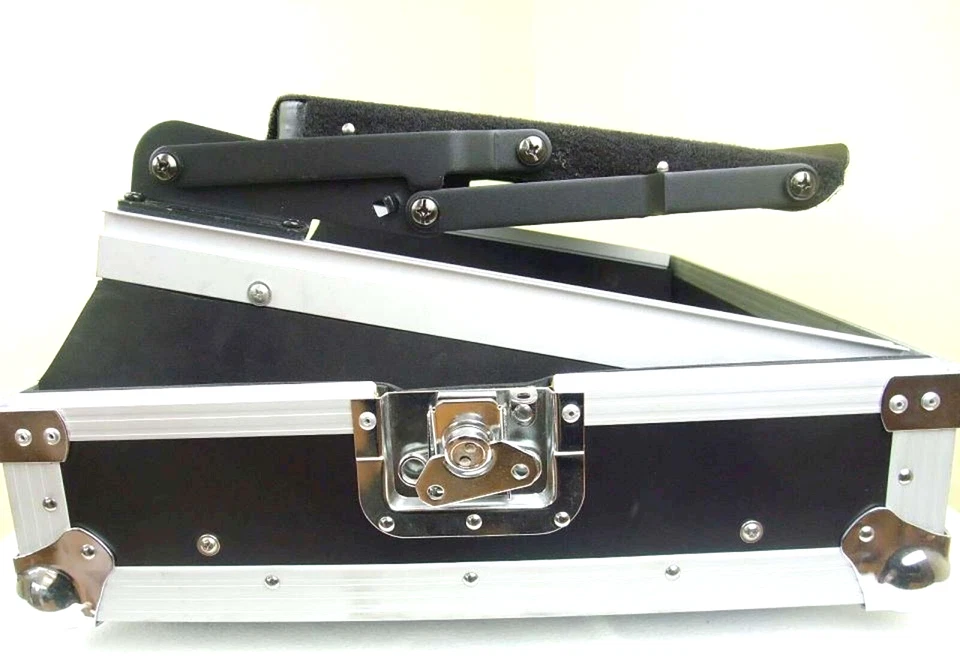 SKB AV 8 - 8 HE Aufklappbare 19" Ablage schwarz - Laptopablage Notebookablage  - Bild 4 von 4