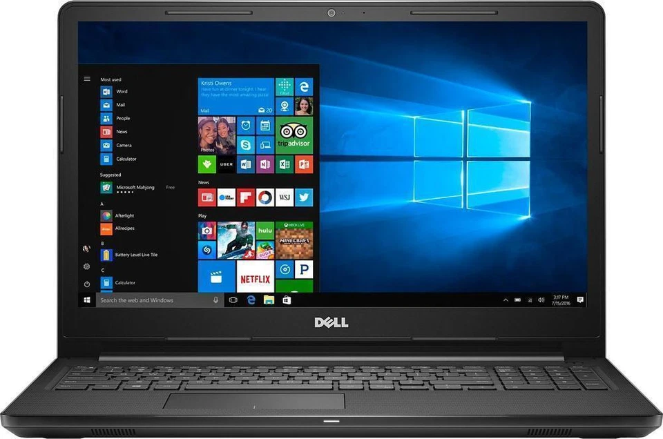 New Dell Inspiron 15.6" TouchScreen Laptop i3-7130U 8GB 128GB SSD i3567-3970BLK - Image 2 of 4