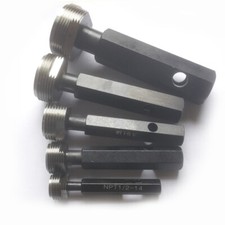Tapered Pipe thread gauge screw plug gauges NPT 1/16 1/8 1/4 1/2 3/4 1"1/4 1"1/2