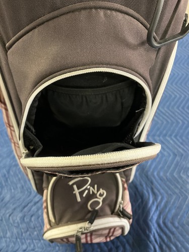 Ping Faith Ladies Plaid Golf Cart Bag 14 Way Used - Picture 7 of 9