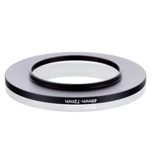 RISE(UK) 49mm-72mm 49-72 mm 49 to 72 Step Up Ring Filter Adapter black - Picture 2 of 6