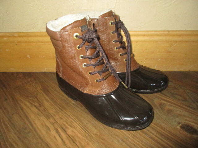 michael kors duck boots