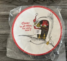 NWT Pottery Barn Kids Grinch plate