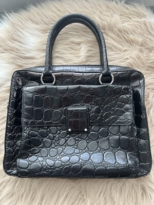 Galaday Genuine Leather Black Bag Purse Women s