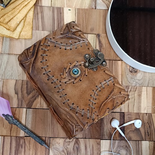 Handmade Spell Book Shadows Hocus Pocus Halloween Journal Diary For Unisex Adult - Picture 5 of 8