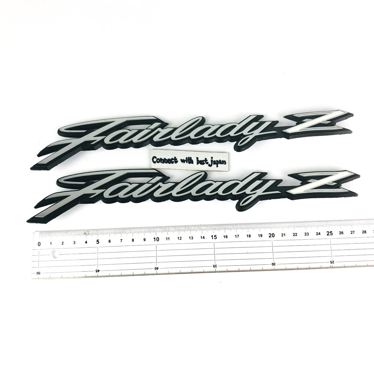 Nissan Datsun GENUINE Fairlady Z Emblem S30 240Z 63805 - E4100 x2