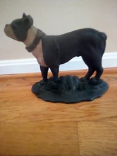 Antique Bredley &  Hubbard  CAST IRON  BOSTON TERRIER Dog  Door Stop