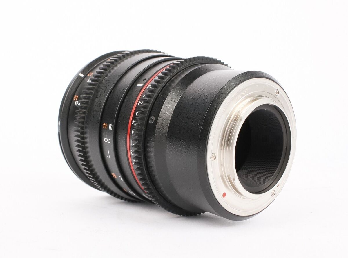 Samyang T1.5/50mm AS UMC Standard Angle Cine Lens, 6 Groups Samyang T1.5/50mm AS UMC Standard Angle Cine Lens, 6 Groups