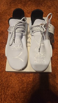 Size 11 - adidas Pharrell x NMD Human Race Core White Brand New Fast Shipping 