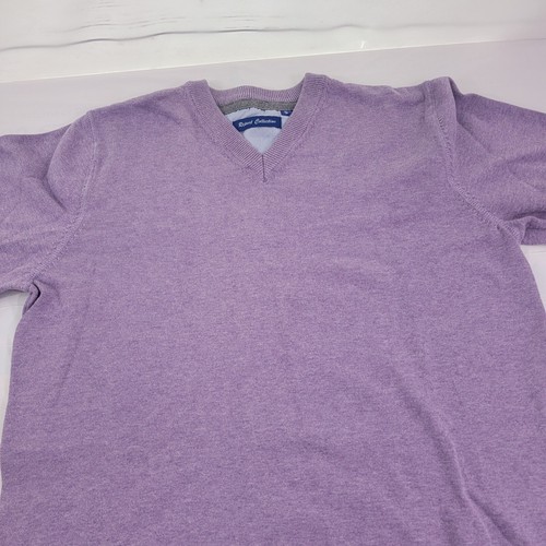Report Collection Men's 100% Cotton V-Neck Long Sweater - Medium - Picture 3 of 16