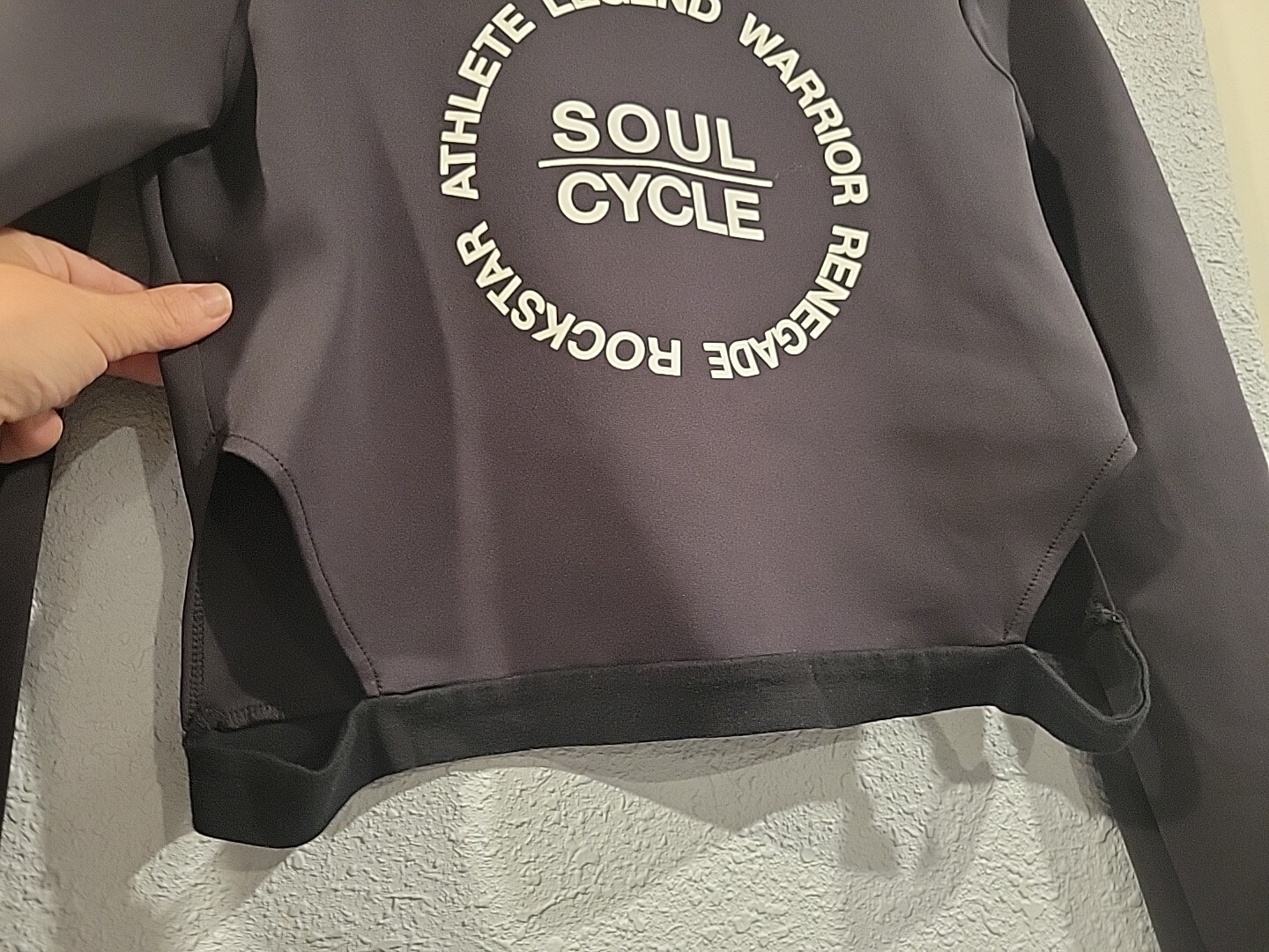 Soulcycle Performance Pullover Black Size Medium … - image 2