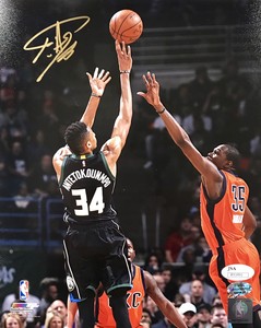 giannis signed basketball