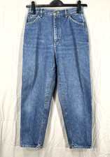 VTG LEE RIDERS Stonewashed HI-RISE TAPERED LEG JEANS Slouchy Relaxed Fit SIZE 11