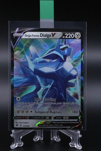 Pokémon TCG Origin Forme Dialga V Astral Radiance 113/189 Holo Ultra ...