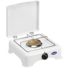 Fornello a gas da campeggio 1 Fuoco Gpl / Metano Portatile griglia in acciaio it