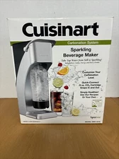 Cuisinart SMS-201S Carbonation System Sparkling Beverage Maker Silver