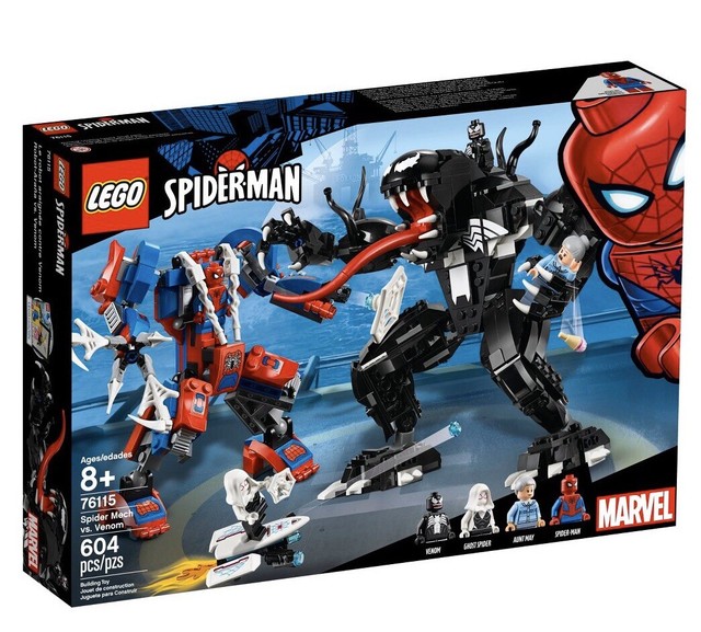 LEGO Spider Mech vs Venom Set (76115) for sale online | eBay