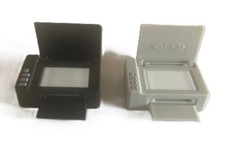 Dolls House Miniature 1/12th Scale Black or Light Grey Printer SK096 or SK097