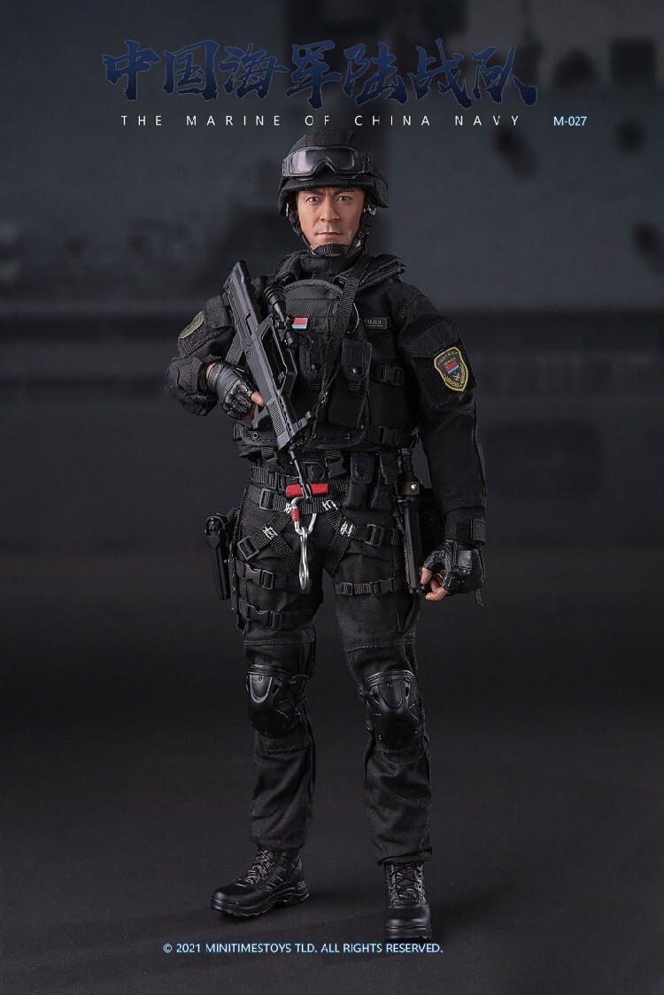 その他 MINITIMES 1/6 The Marine Of China Navy Brandnew 1/6 MINITIMES The Marine of China Navy Male Soldier M027