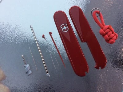 Neuf Côtes / Plaquettes  /  New Scales Original Swiss Victorinox  91mm - Photo 1/4