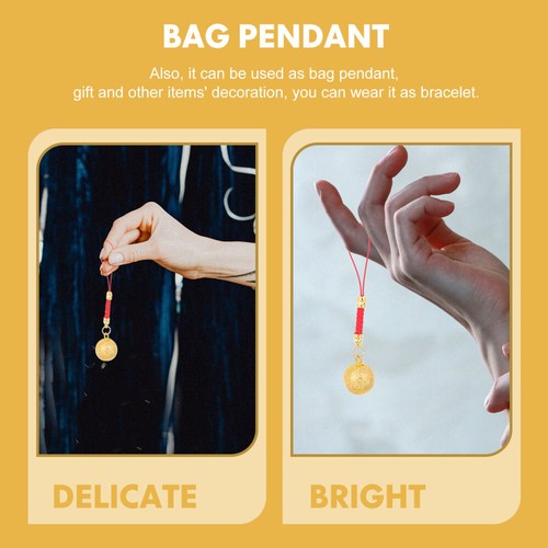 Phone Case Chain Pendant Key Charm Alloy Craft Mobile Phone Pendant Decor - 第 7/12 張圖片