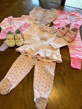 Baby Girls' Pink Bundle - 9-12M - including Shoes - Mostly New