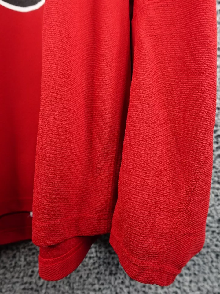 Хоккейная футболка Portland Winterhawks красная Adidas размер 54 Toyota сезон 2018 No18 - Изображение 4 из 4