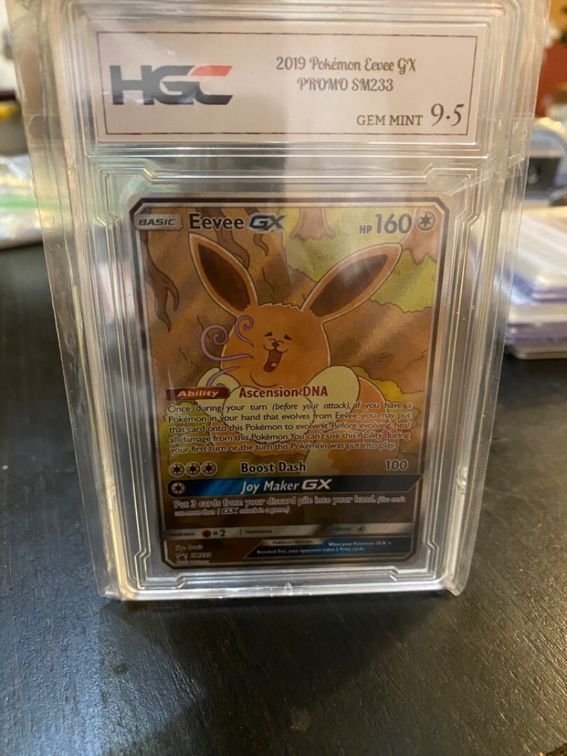 Pokémon TCG Eevee GX Sun & Moon SM233 Holo Promo Promo for sale online ...