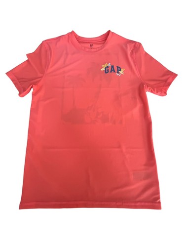 NEW Gap Kids Palm Tree Tropical Swim Shirt Girls Size XL 12-13 - Picture 2 of 5